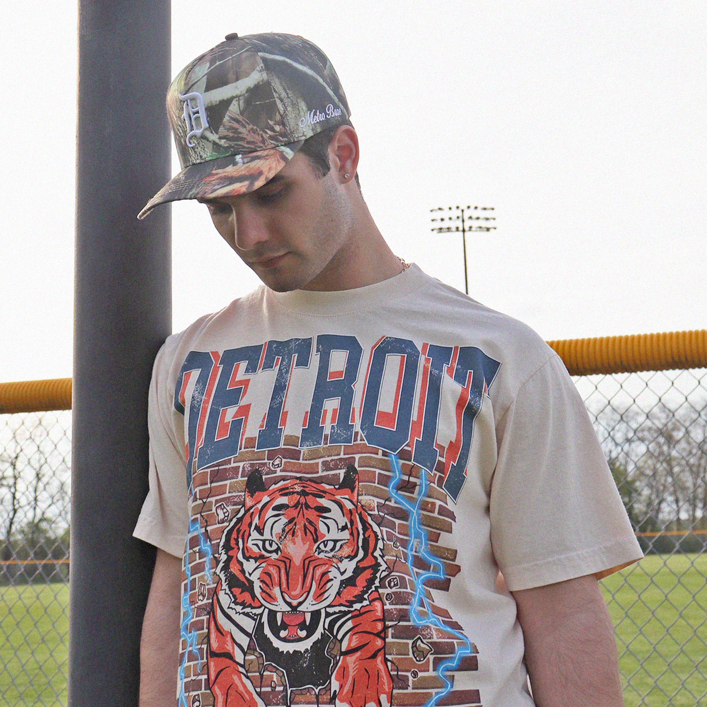 DETROIT BASEBALL TEE