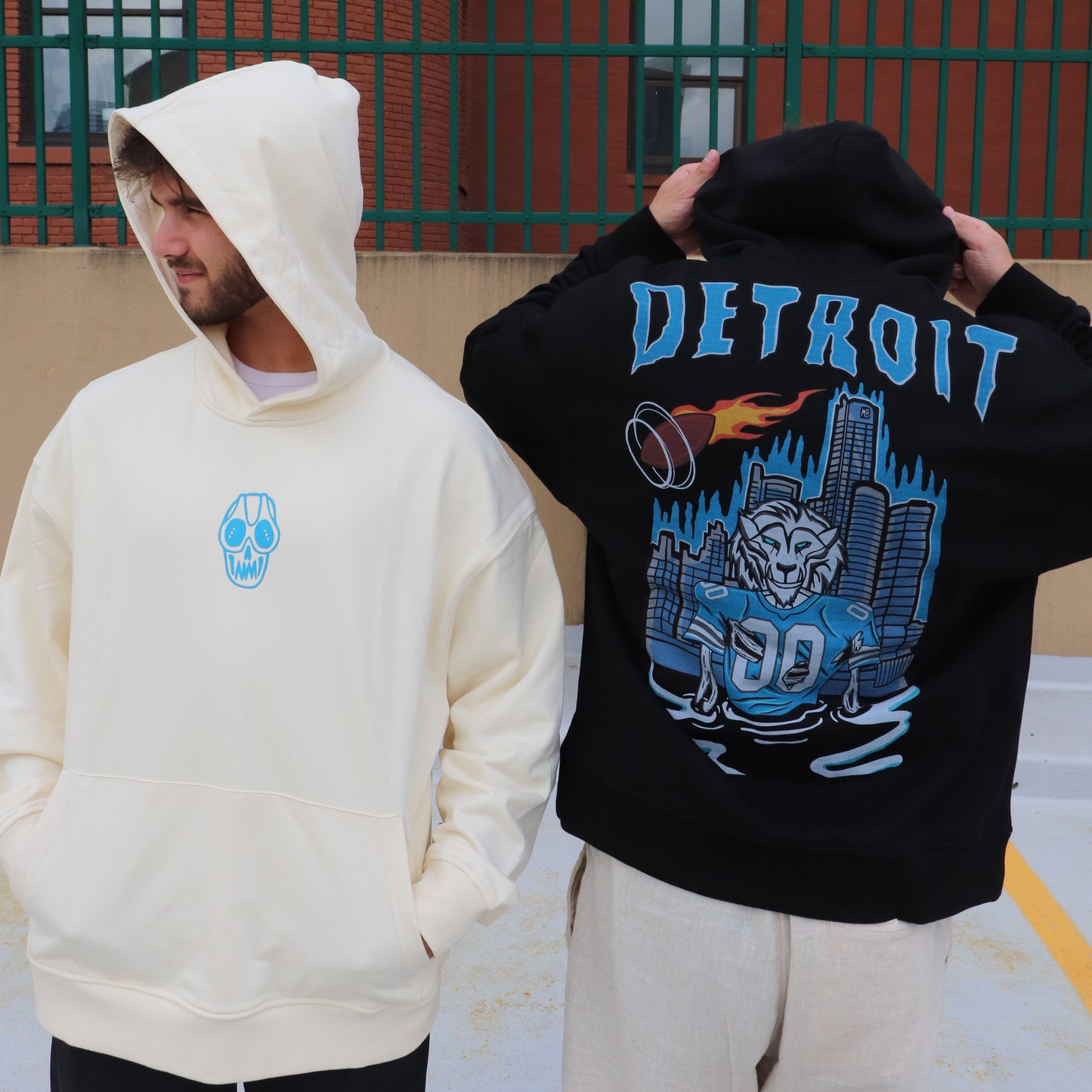 LIONS HOODIE [BLACK]