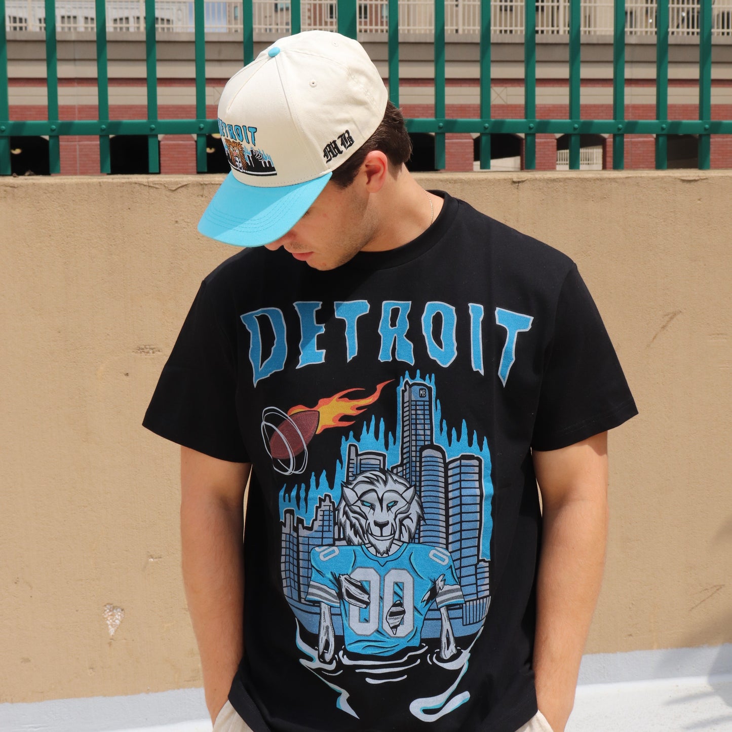 LIONS TEE [BLACK]