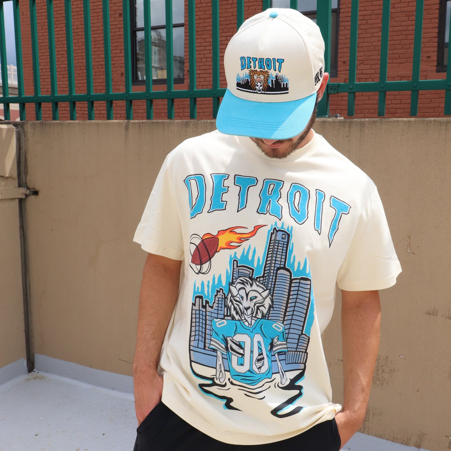 LIONS TEE [CREAM]