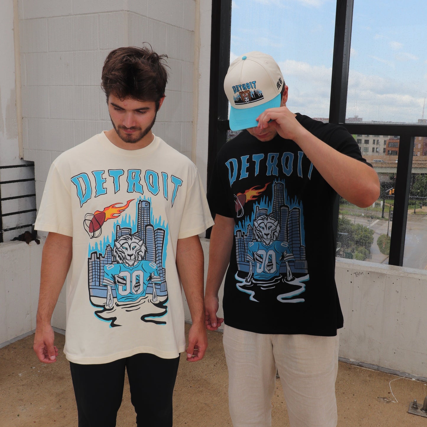 LIONS TEE [BLACK]