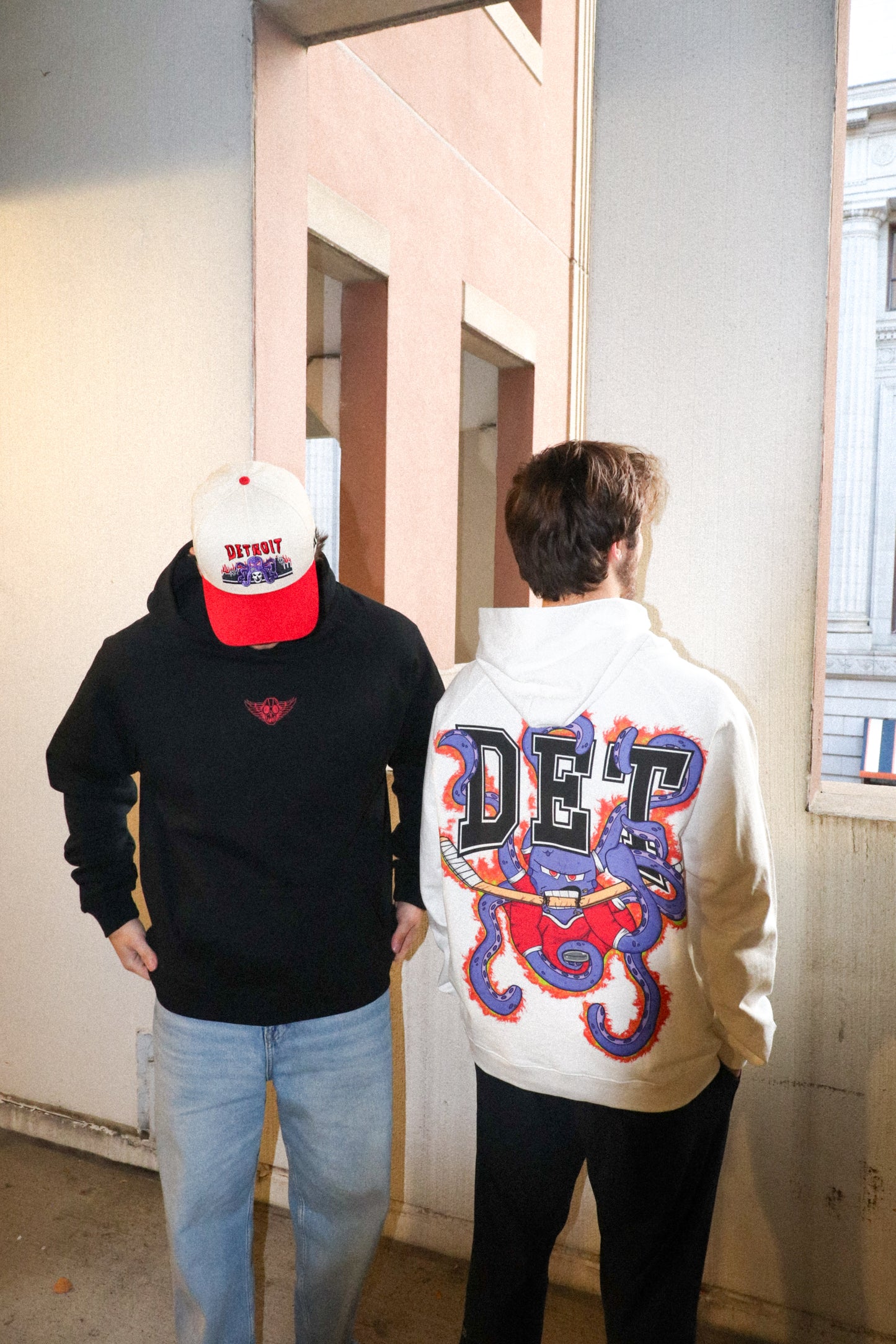 OCTOPUS HOODIE [BLACK]