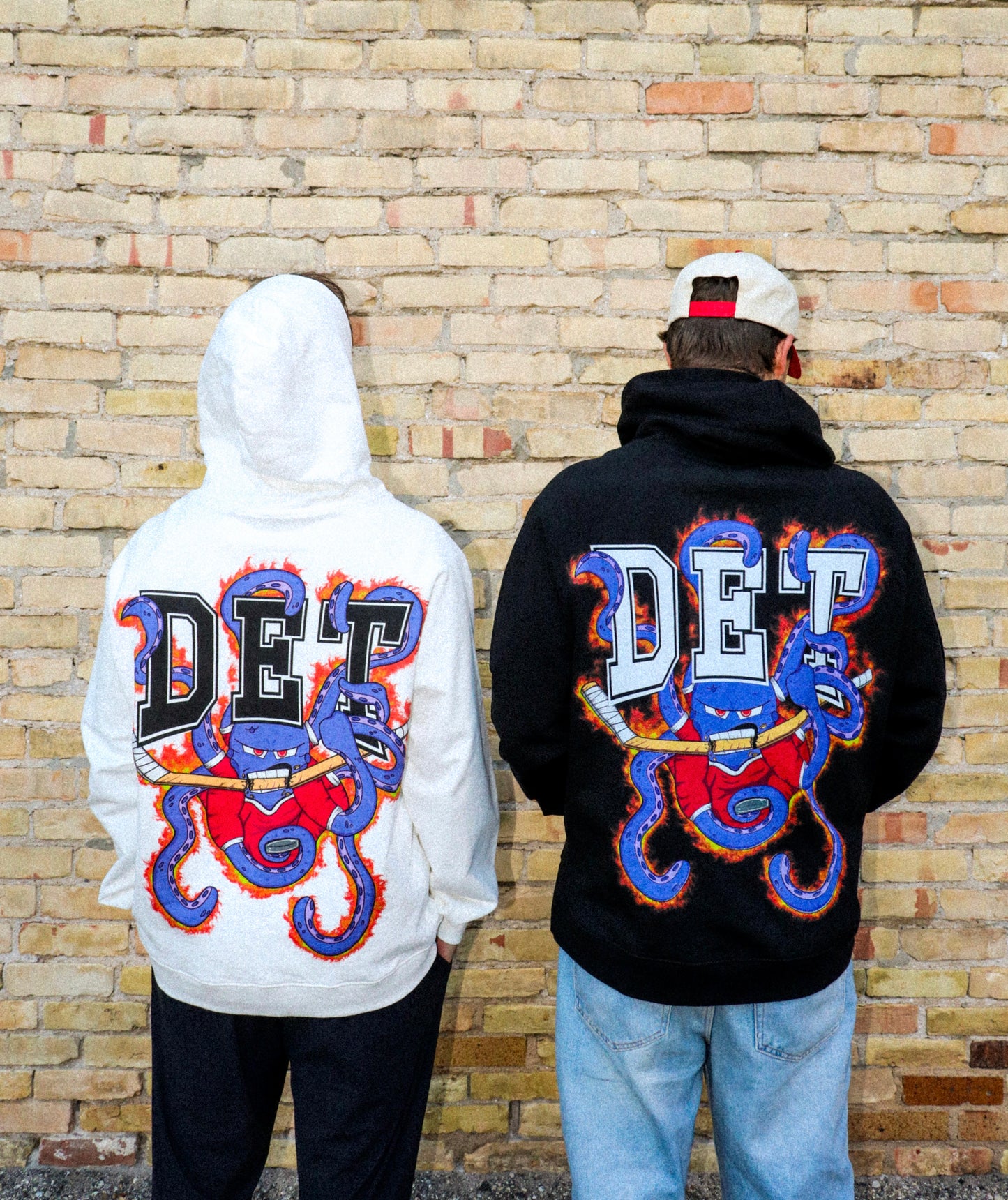 OCTOPUS HOODIE [BLACK]